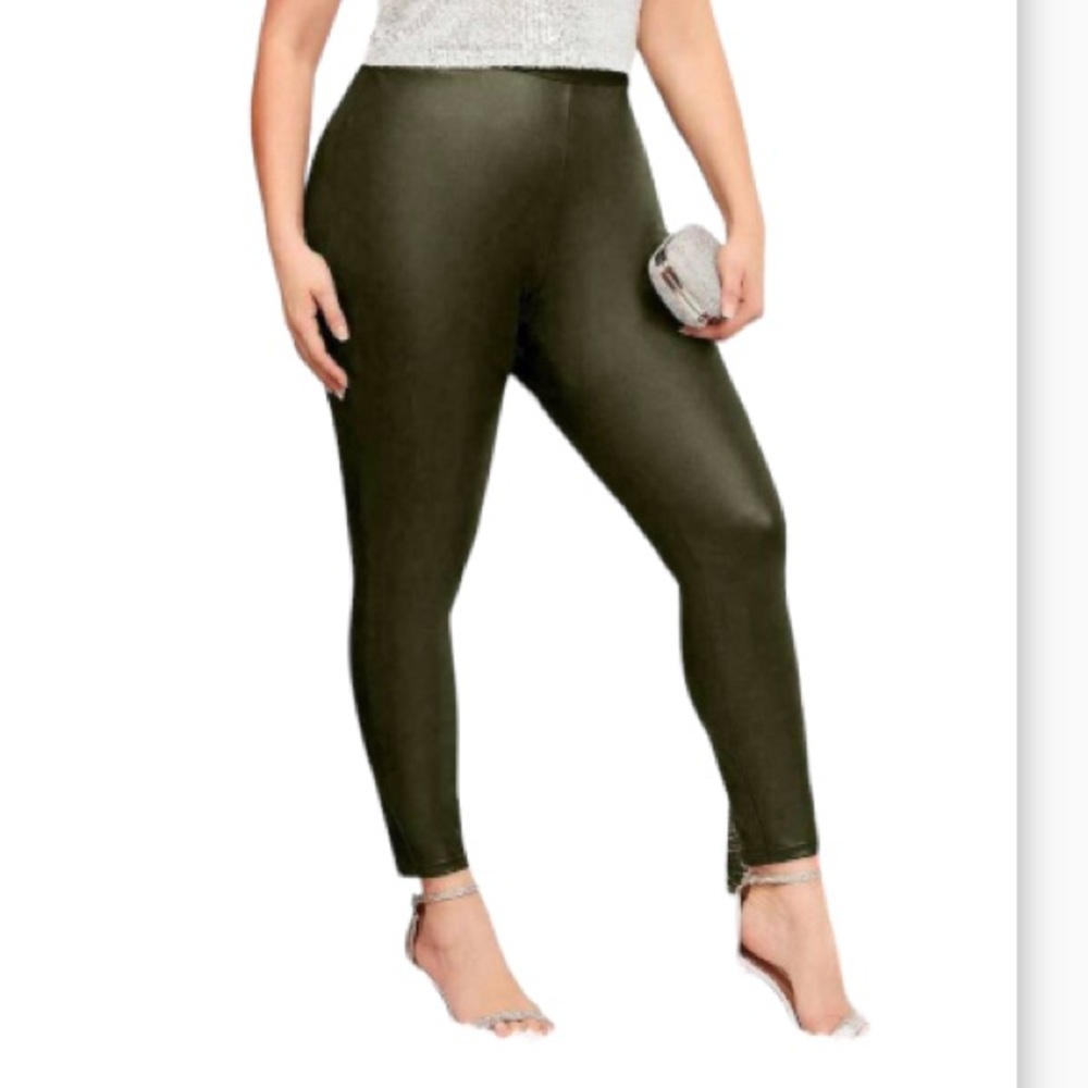 Green Leggings !!! Dress them up or Dress them down!!!